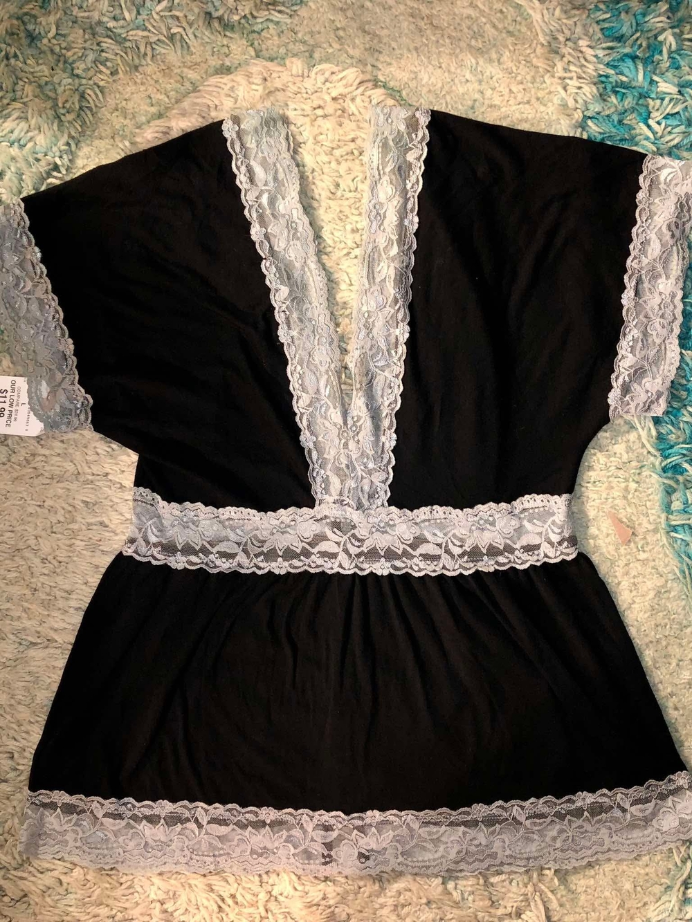 babydoll tunic top L